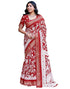 Siril Women'S Printed Cotton Saree With Unstitched Blouse Piece